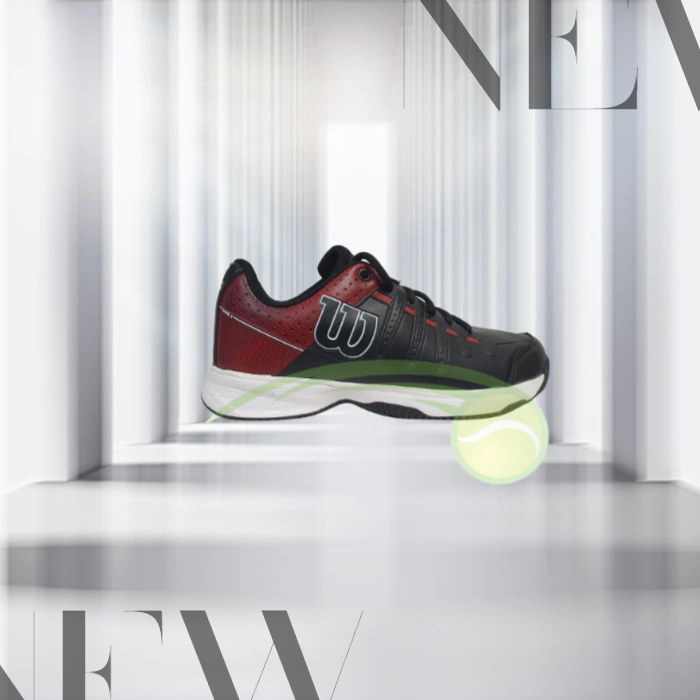 Zapatillas Wilson - Game 2 Rojo Y Negro (1)
